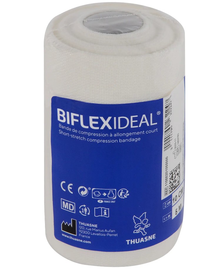 Bandaj Biflexideal 8cm* 5m alb 1 buc